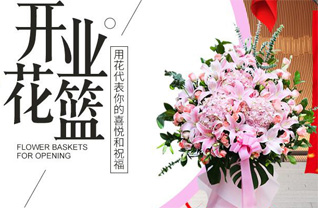 广东汕尾市海丰县花篮配送